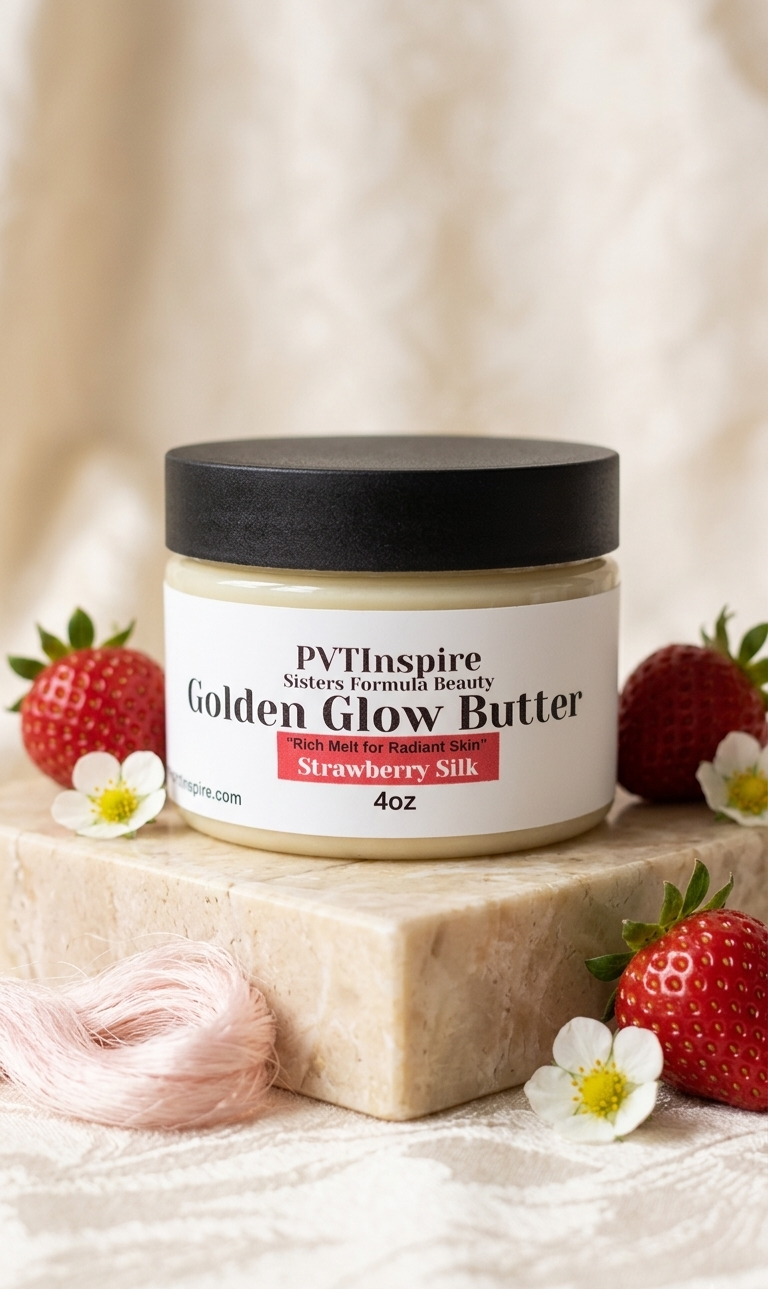 Golden Glow Butter-Strawberry Silk